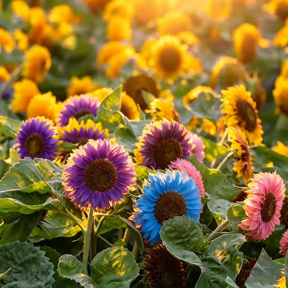 Sunflower╰(*´︶`*)╯ Amazon.com : Mixrug 97+ Giant Teddy Bear Sunflower Seeds for